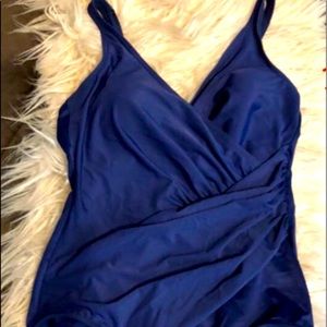 Dark blue Miracle suit size 14